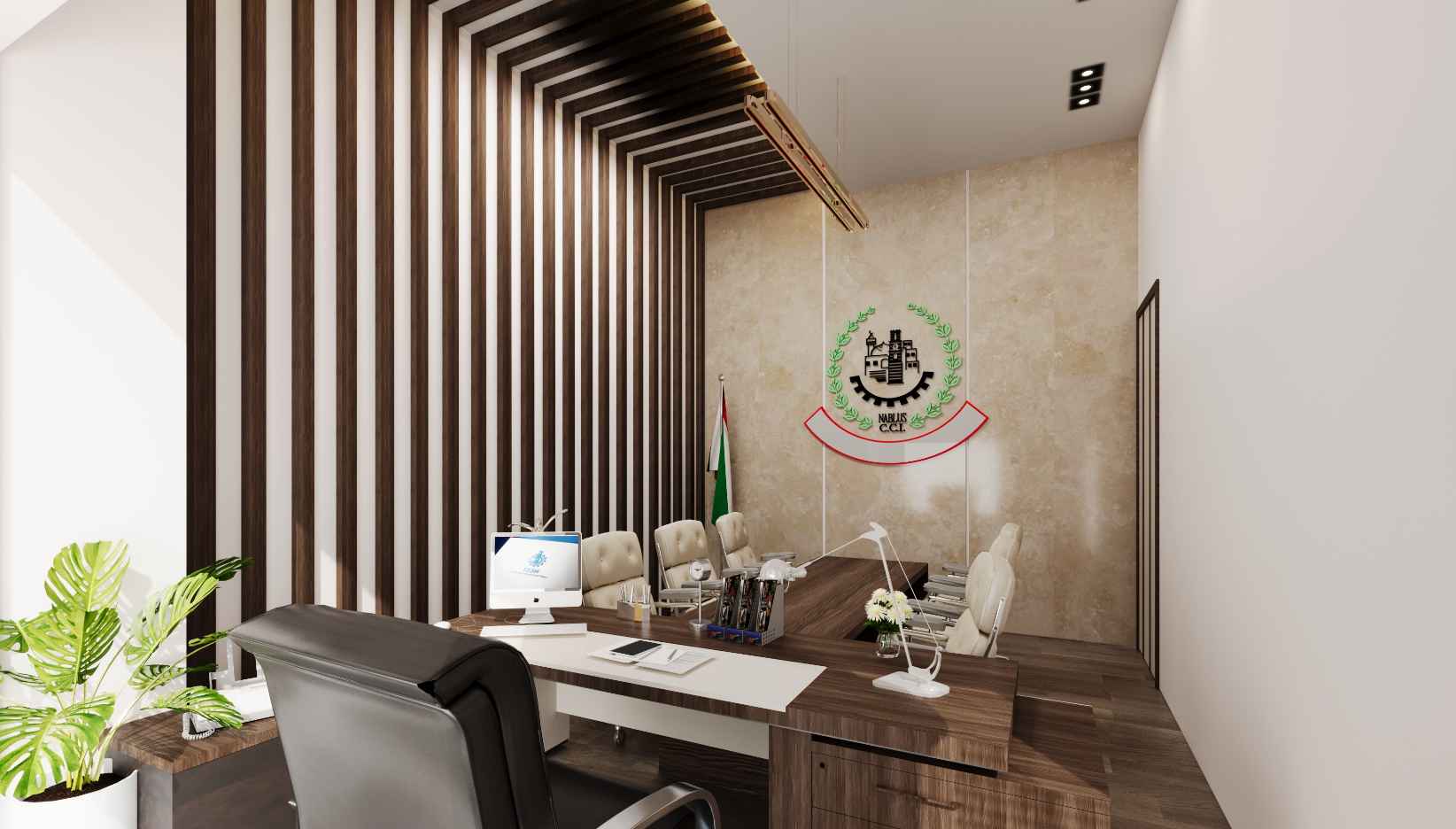 Nablus Chamber of Commerce and Industry in its new building – Rafidia – Nablus