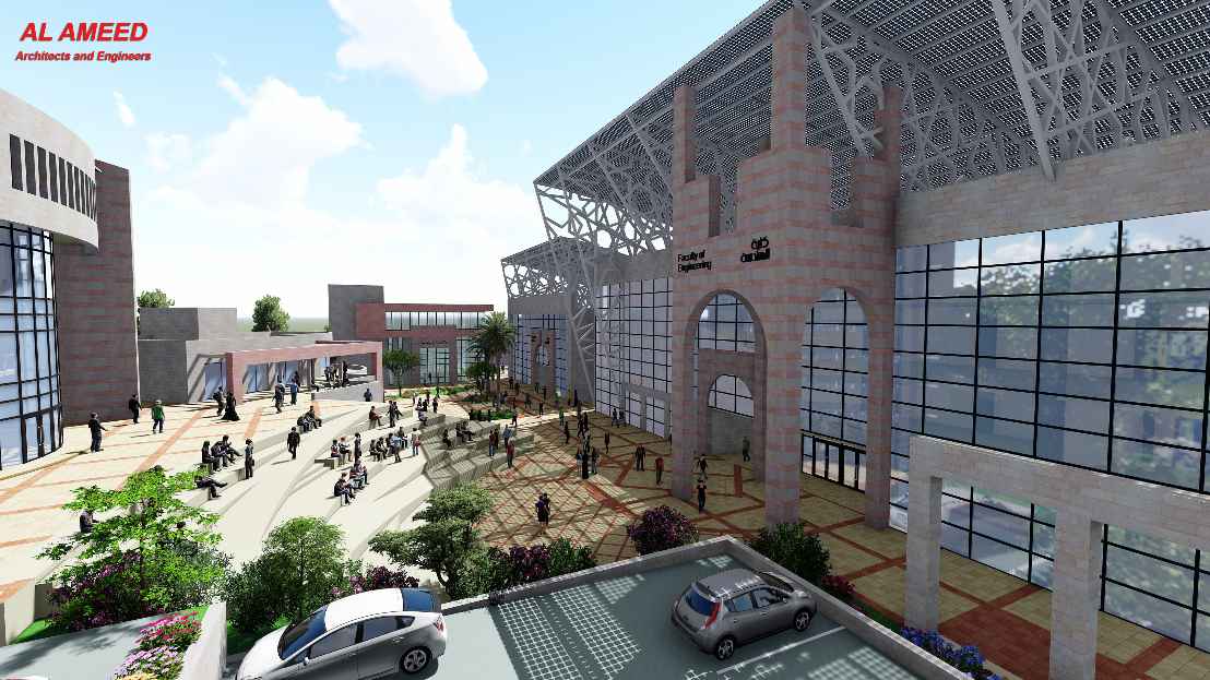 Palestine Ahliya University / The new campus 