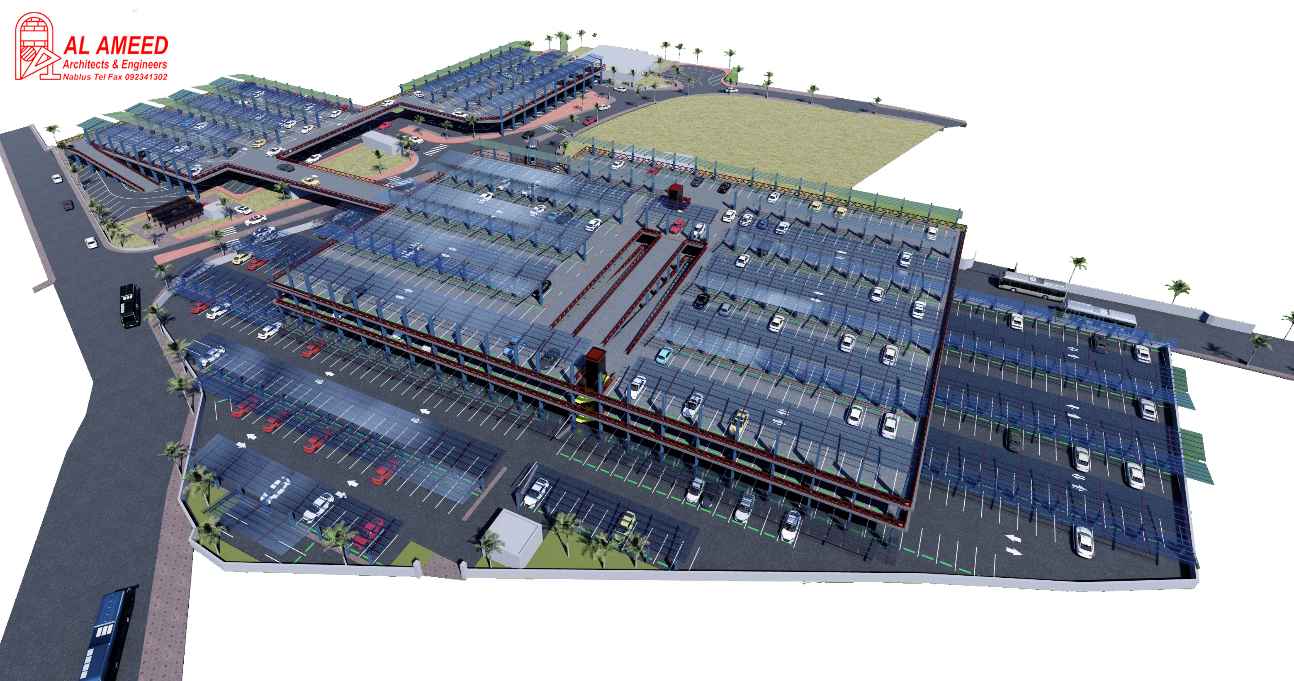 the rehabilitation and construction of ground and high ground parking in Jericho